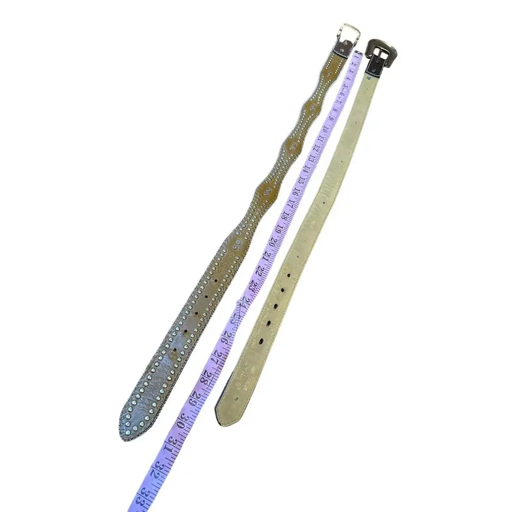 Brown and Turquoise Kids Belt Set - Picture 5 of 6